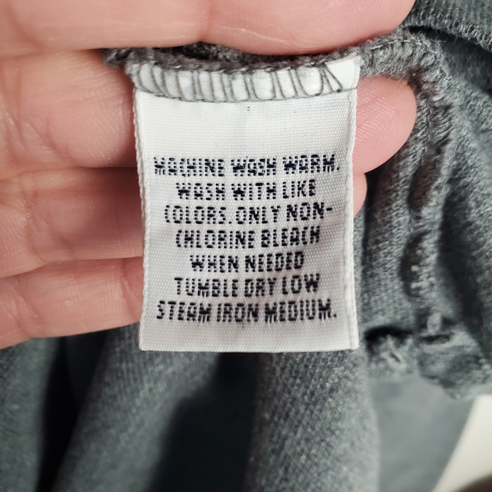 Polo by Ralph Lauren Men's Gray Long Sleeve Polo. XL. #0216 - Picture 4 of 12